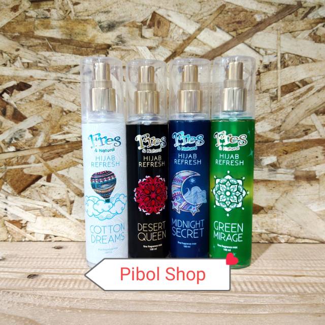 FRES & NATURAL HIJAB REFRESH FINE FRAGRANCE MIST 100ml