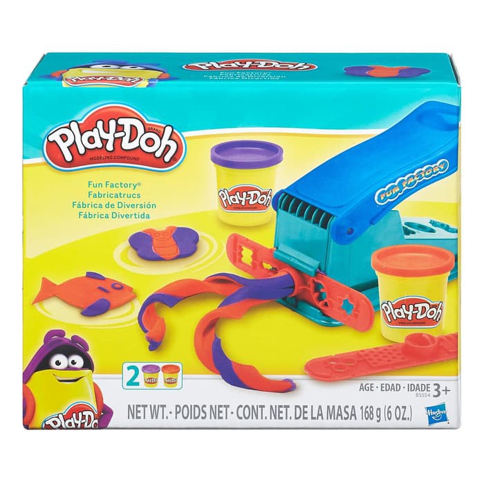 Jual Play-Doh Original Fun Factory Set Play Doh Playdoh Hasbro Terlaris | Shopee Indonesia