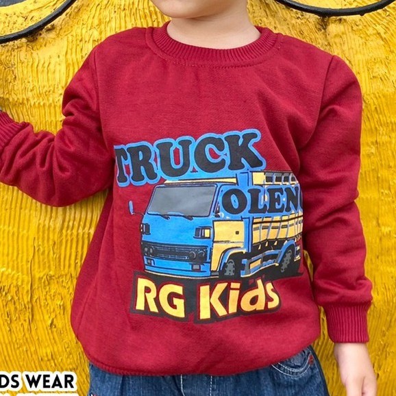 Z 12 TAHUN [S] ATASAN TRUK OLENG GROSIR JAKET SWEATER ANAK LAKI LAKI