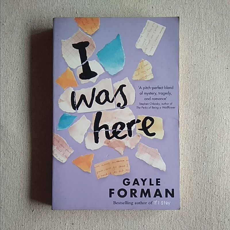 I Was here by gayle forman | Shopee Indonesia
