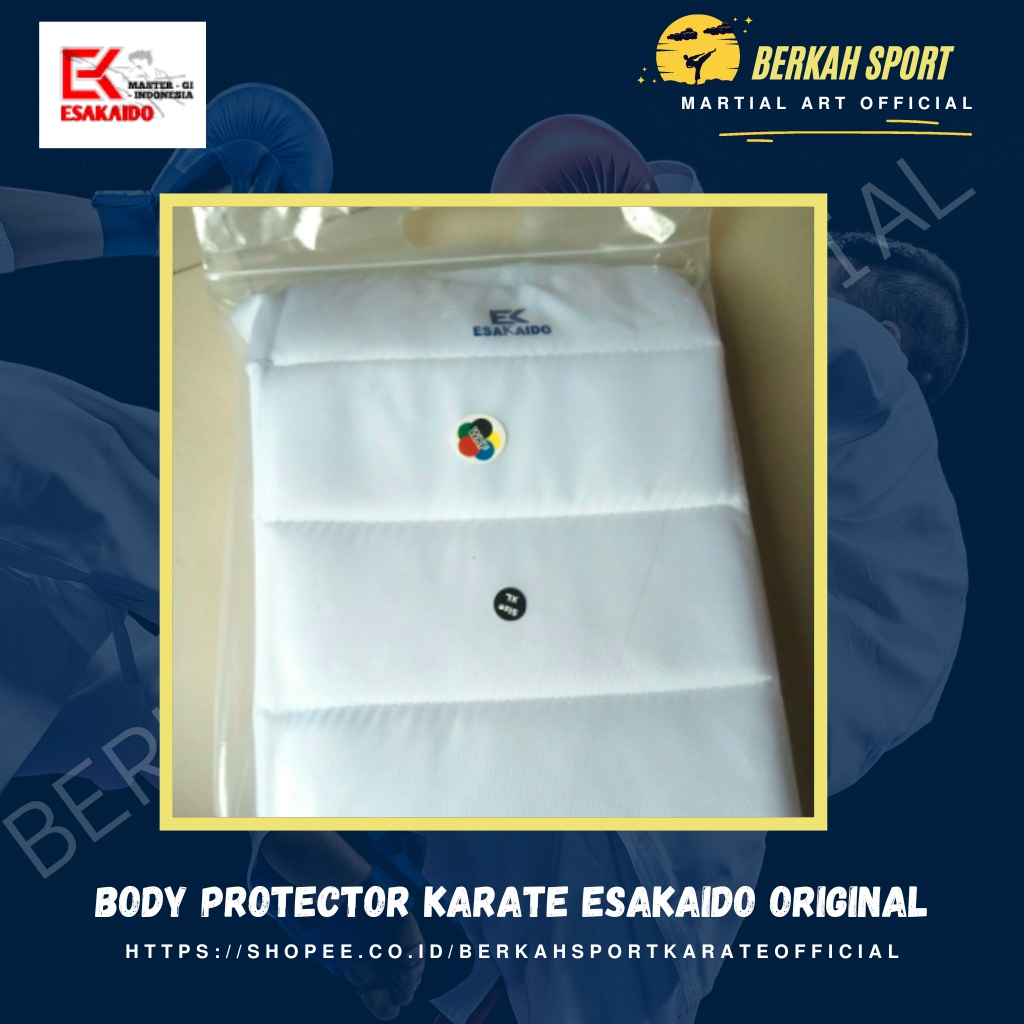 Jual Body protector karate Esakaido Original Shopee Indonesia