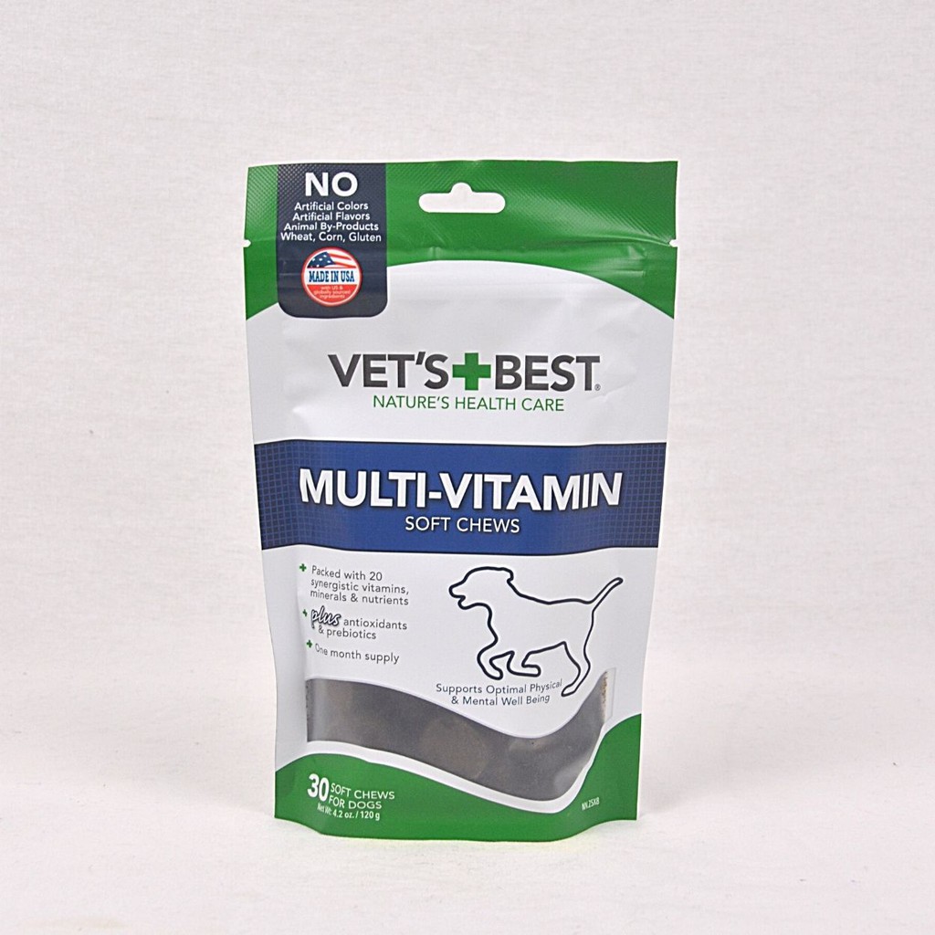 Jual VETBEST Vitamin Anjing Multivitamin Soft Chew 30pcs Shopee Indonesia