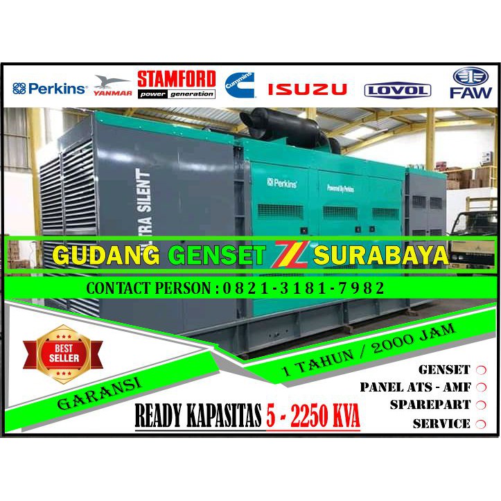 Jual Spare Part Genset Perkins Surabaya