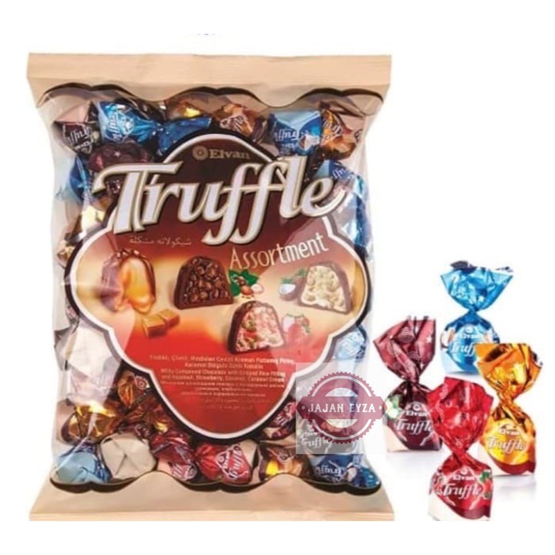 Jual Elvan Truffle Chocolate 400G / Coklat Arab Turki Turkey Coklat Turki Murah / Coklat Oleh Oleh Umroh | Shopee Indonesia