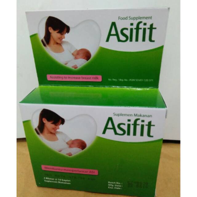 ASIFIT pelancar ASI Booster Ekstrak Daun Katuk dan vitamin