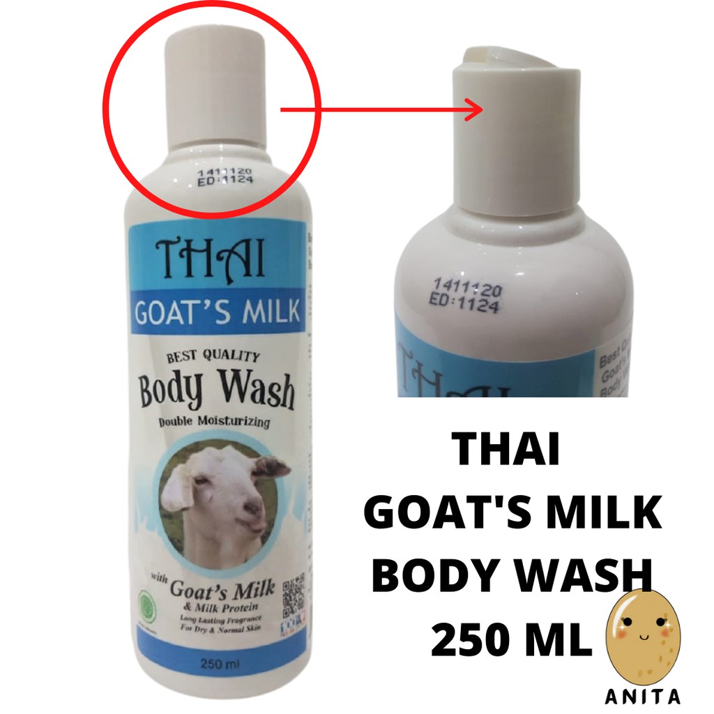 Jual THAI GOATS MILK BODY WASH 250 ML Shopee Indonesia