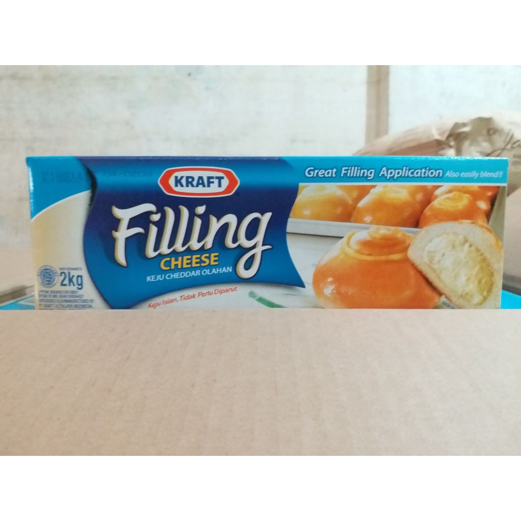 Cheese Keju Kraft Filling 2 KG Shopee Indonesia