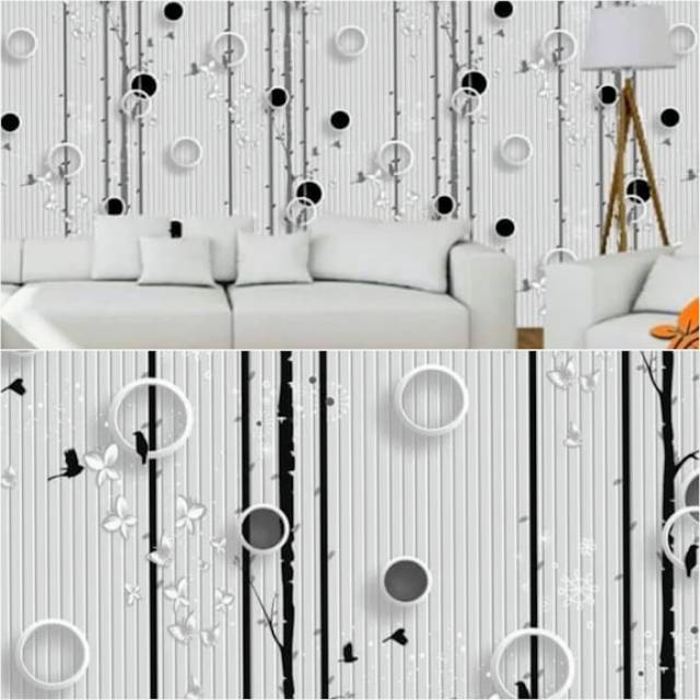 Jual Wallpaper Dinding Murah Polkadot Hitam Putih Terlaris Termurah Indonesia|Shopee Indonesia 640_X_640_jpg