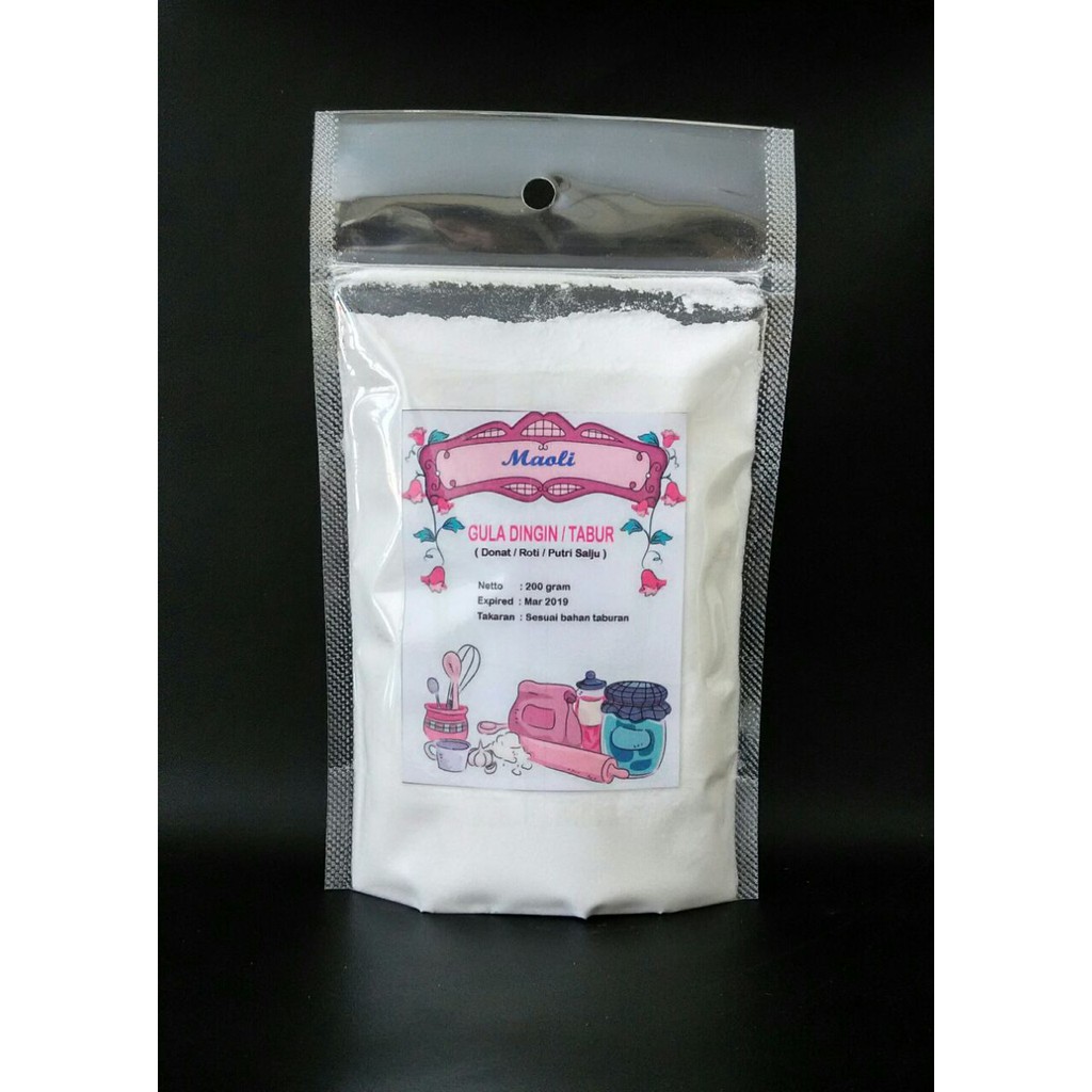 Jual Gula Halus 200 gram / Gula Donat / Gula Tabur / Gula Dingin