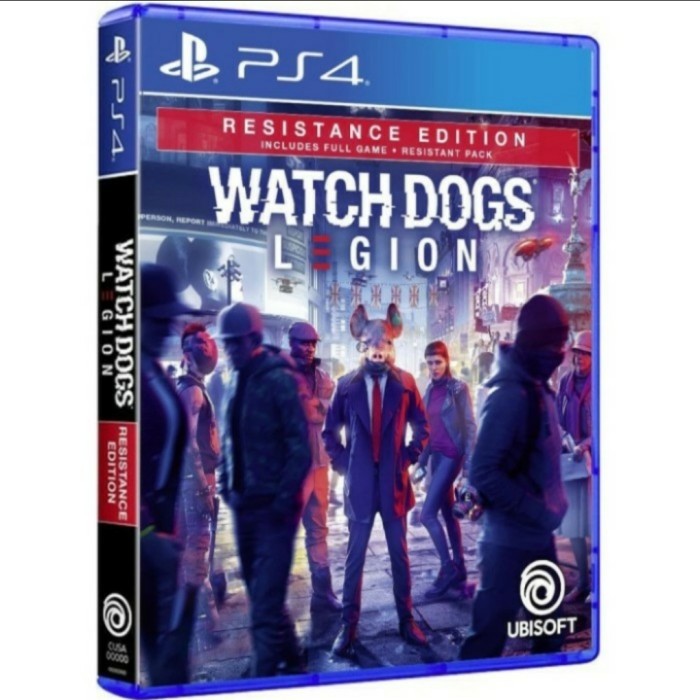 Jual Pasti Murah !! Watch Dogs Legion Ps4/ Watchdogs Legion Resistance Edt English Indonesia|Shopee Indonesia
