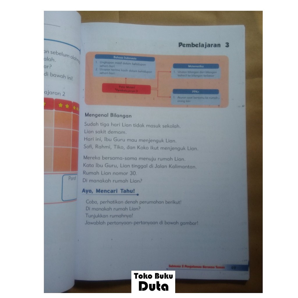 Buku Tematik SD Kelas 1: Tema 5 Pengalamanku | Shopee Indonesia