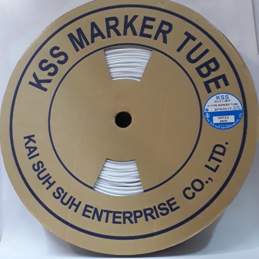 Jual KSS MARKER TUBE PUTIH 3,2 mm MARKER TUBE LABEL/kss marker tube
