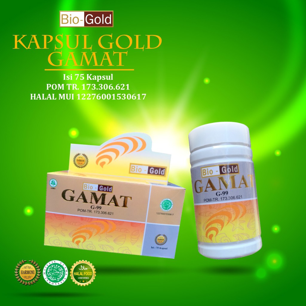 Kapsul Ekstrak Gamat Emas Bio Gold Original BPOM | Shopee Indonesia