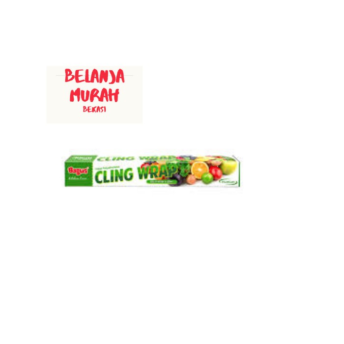 Jual BAGUS Cling Wrap BOX 30x30 cm 1 Pc Plastik Wrap Makanan Food Grade