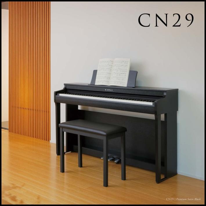 Jual New Digital Piano Kawai Cn29, Black Shopee Indonesia