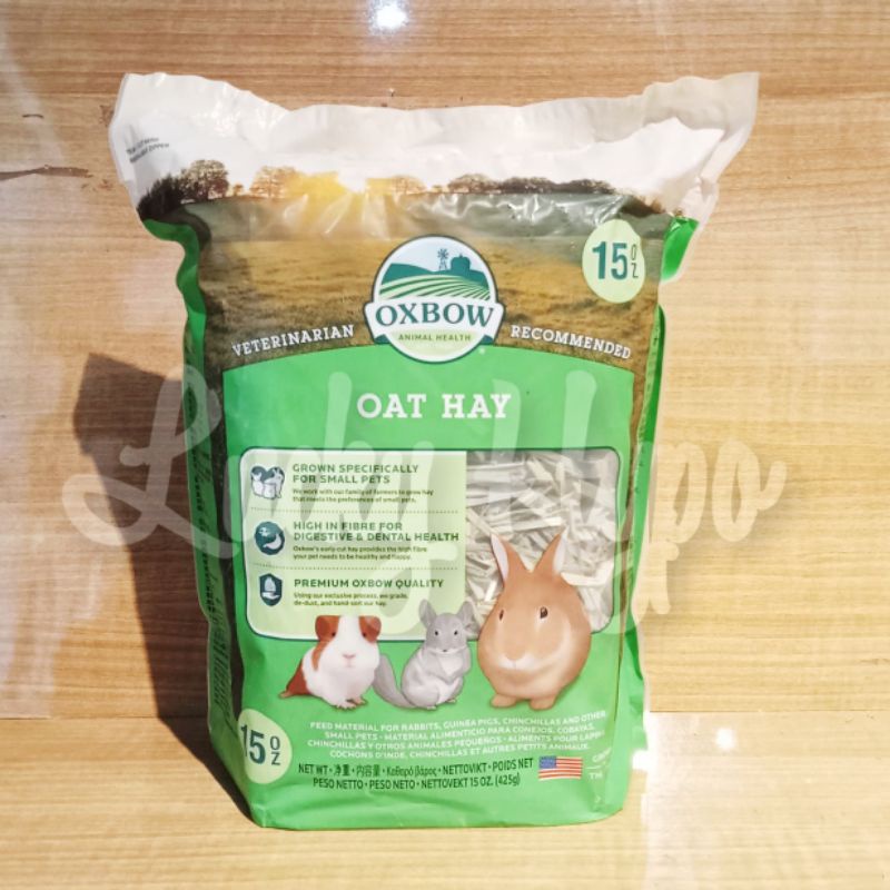 Jual Oxbow Oat Hay 425gr Rumput Kering Kelinci Guinea Pig Chinchilla