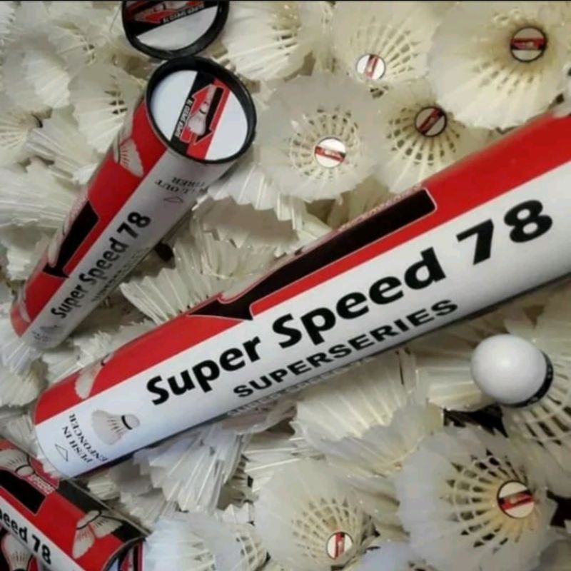 Jual Shuttlecock badminton super speed 78 kok bulutangkis speed 78