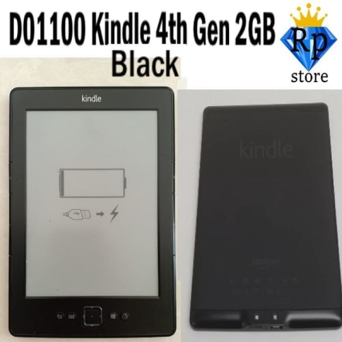 Jual Amazon Kindle E Book Reader Touch Bukan Paperwhite Android Epub - D01100 Black Tablet / Tab Indonesia|Shopee Indonesia
