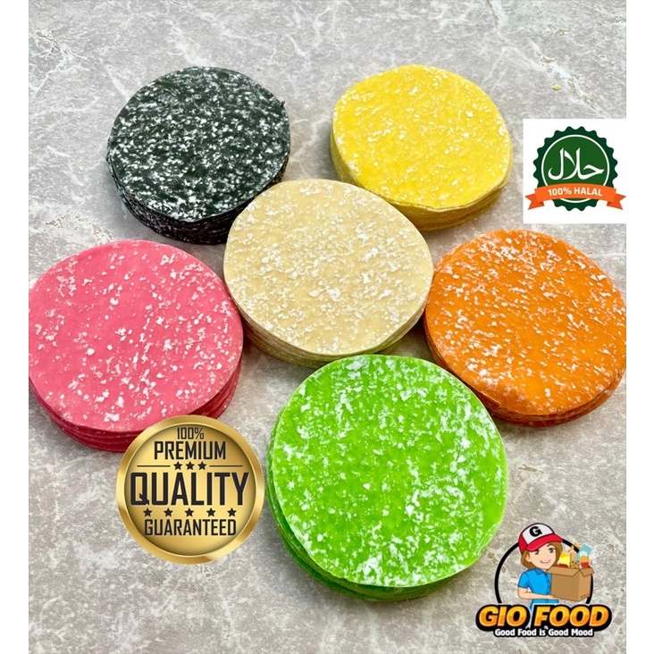 KULIT BULAT Dimsum Gyoza 8cm 5060pcs Kulit Siomay Pangsit Dumpling