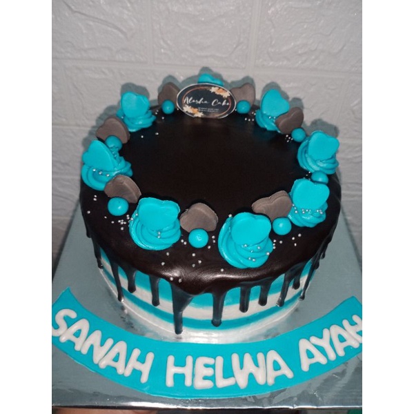 Jual Kue Ulangtahun Costum/Kue Ulangtahun Dewasa/Kue Ulang Tahun Coklat | Shopee Indonesia