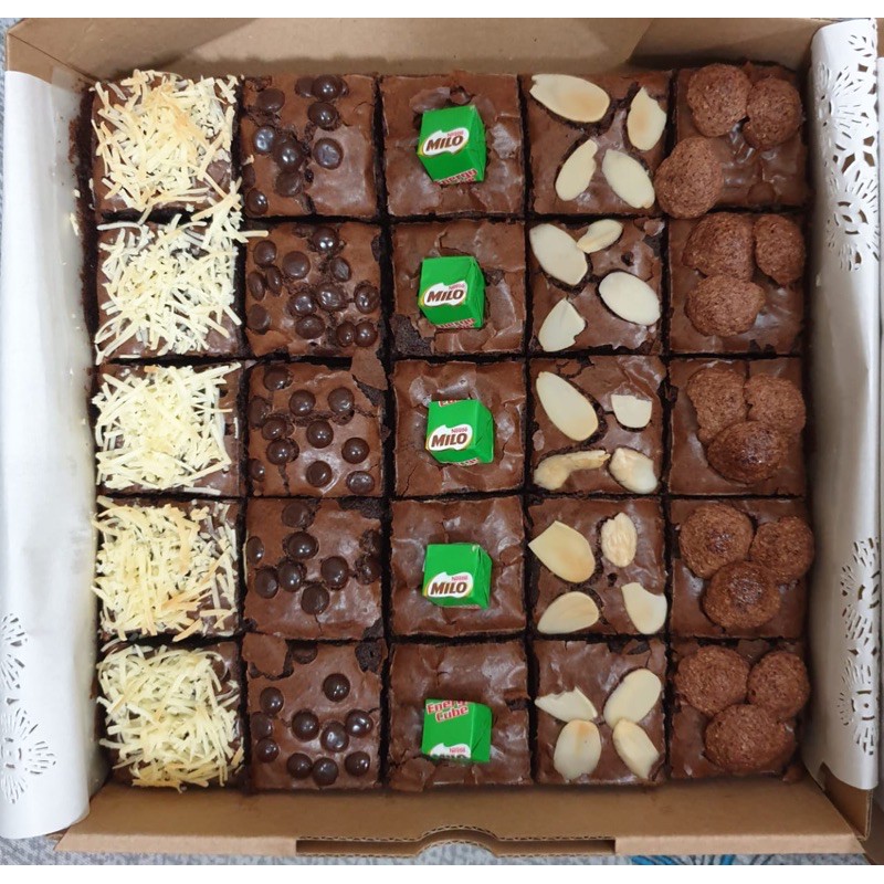 Jual Brownies Fudgy Panggang Kekinian Shopee Indonesia