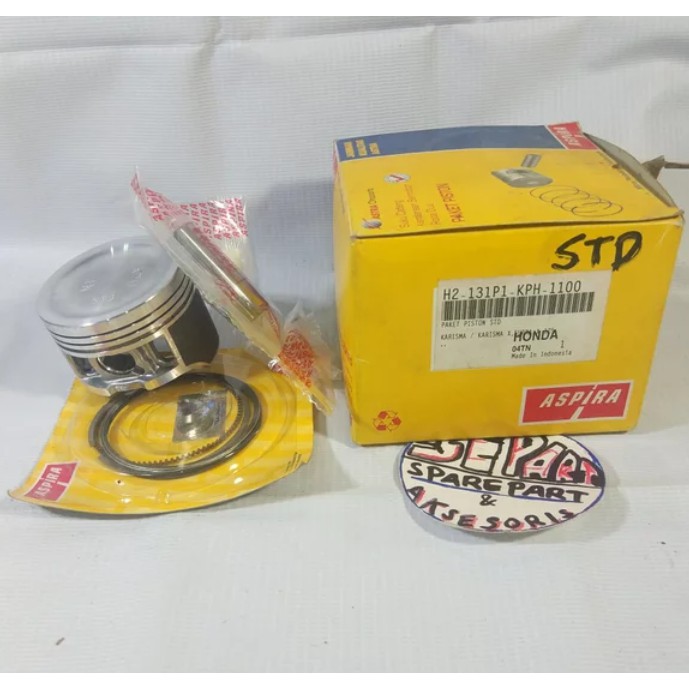 Jual Seher kit KARISMA SUPRA X 125 KPH Standar Piston kit Karisma
