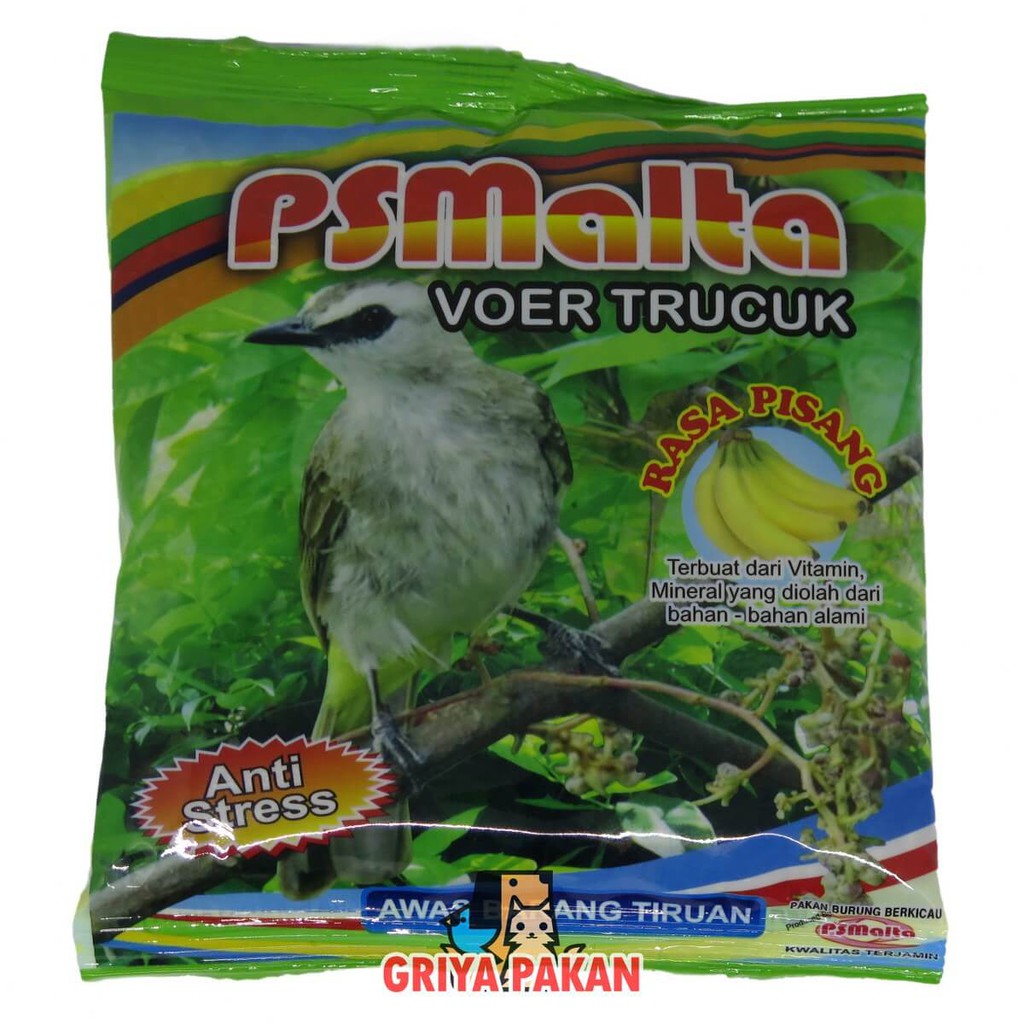PSM Voer Trucuk Pisang / pakan burung trucuk kutilang | Shopee Indonesia