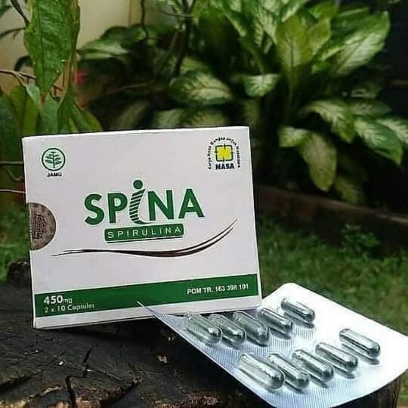 Jual spira spirulina blister spina murah asli aman originalSPIRA/SPINA SPIRULINA BISA DIMINUM