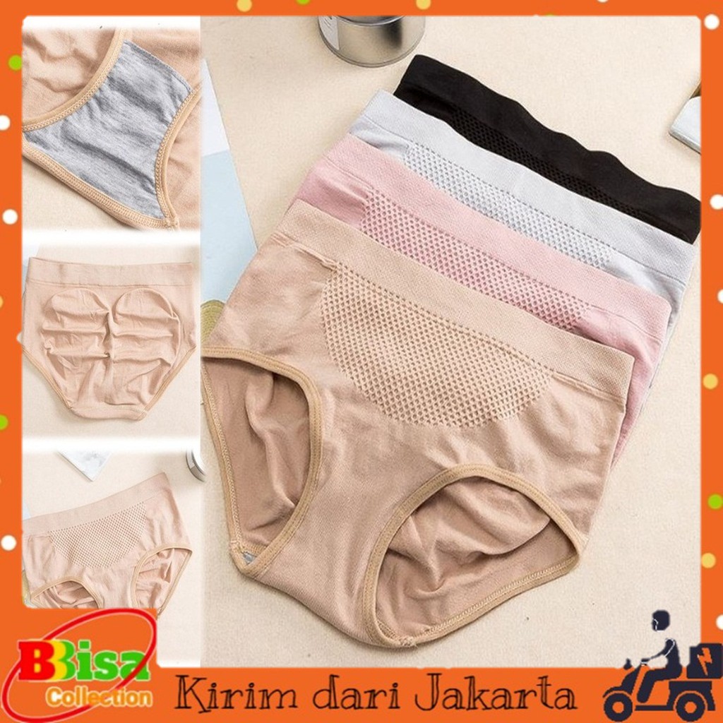 BBBC Celana Dalam Haid / Kolor Wanita Murah High Quality 3D Menstruasi Celana Dalam Haid Anti