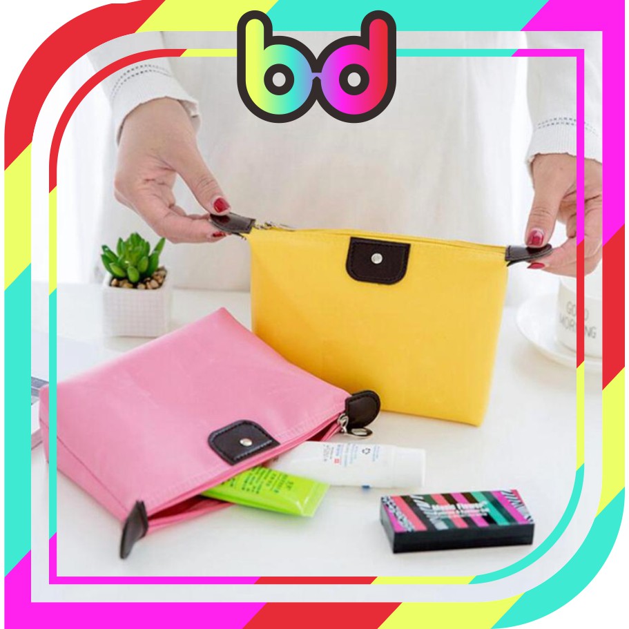 ⭐BD⭐ W064 TAS POUCH KOSMETIK ALAT MAKE UP WANITA IMPORT
