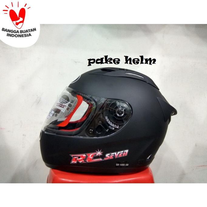 Jual HELM KYT RC 7 RC SEVEN SOLID HITAM DOFF FULL FACE RC7 Shopee Indonesia