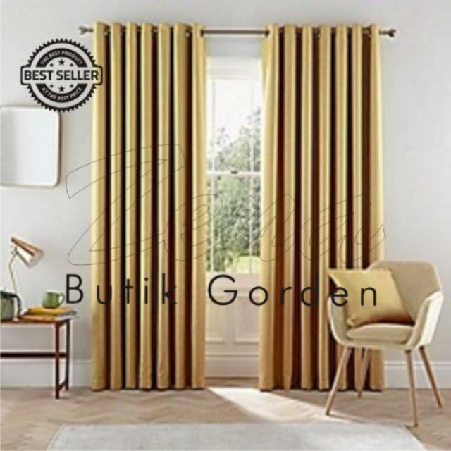 GORDEN ZENA 10 GORDEN JENDELA GORDEN TIRAI PINTU MINIMALIS BLACKOUT