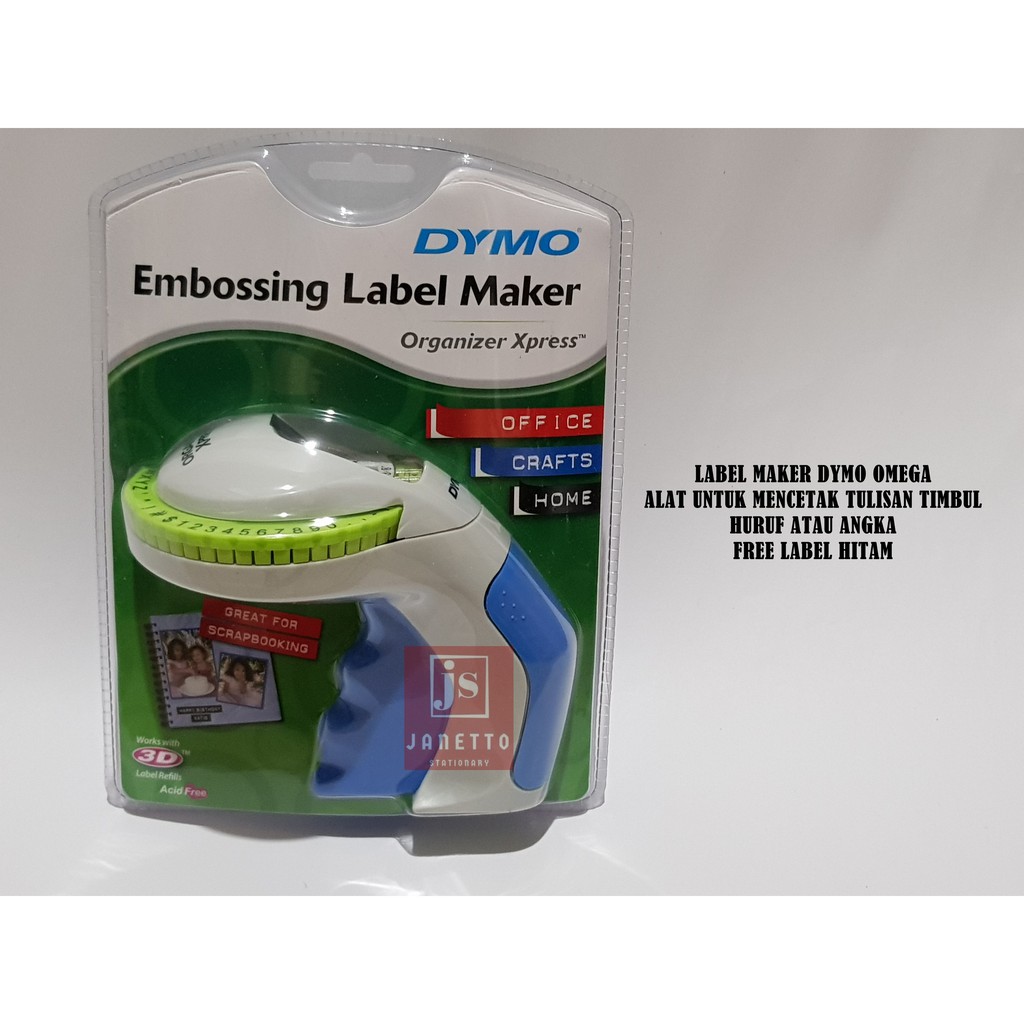 Jual DYMO OMEGA EMBOSSING LABEL MAKER Indonesia