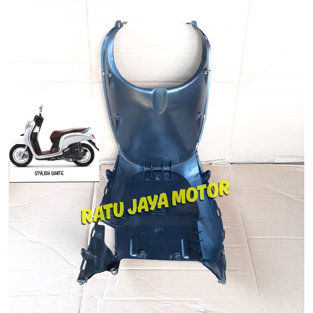 64340K93N00ZB Cover Bawah Lantai Cover Under SCOOPY FI ESP LED Ring 12 2017 2019 TERLARIS
