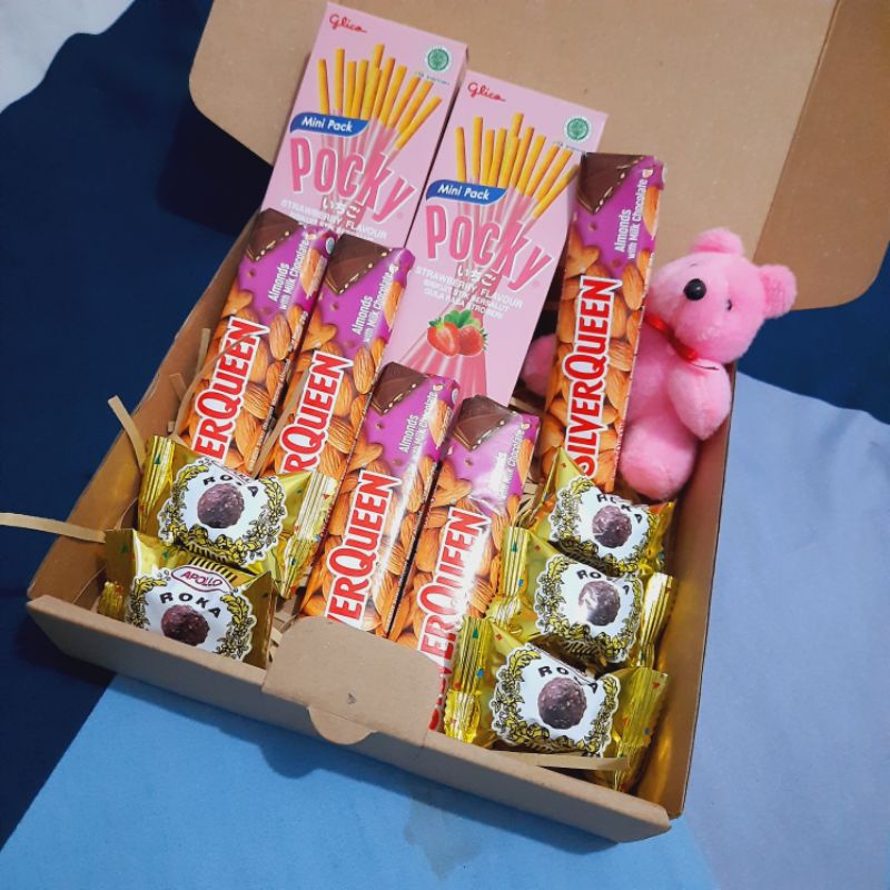 Jual Hampers Special Coklat Silverqueen Hampers Valentine Kado Pacar Gift Box Coklat Indonesia|Shopee Indonesia