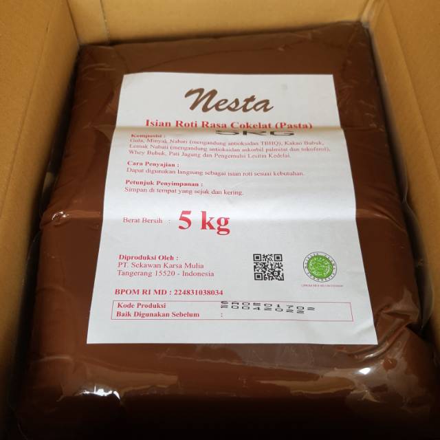 Jual Coklat Pasta Nesta Isi 5Kg Per Pack | Shopee Indonesia