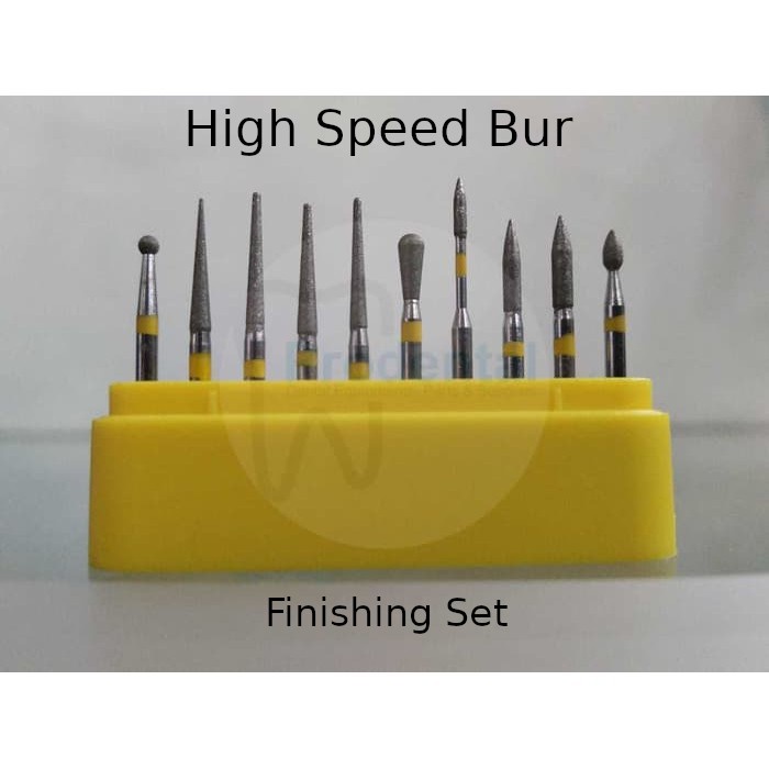 Jual Dental diamond bur finishing high speed kit bur finishing