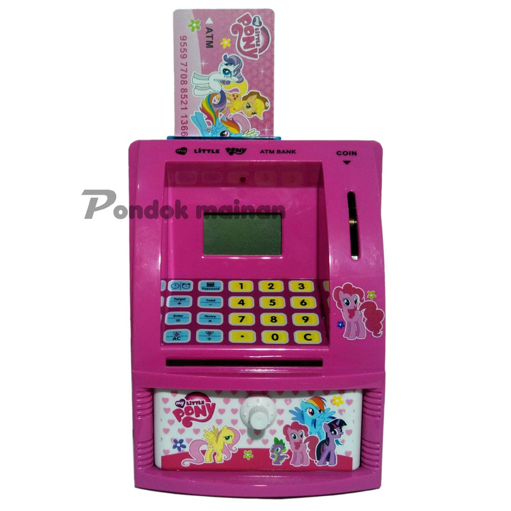 Jual Mainan Anak Celengan Atm Mini Bank | Shopee Indonesia