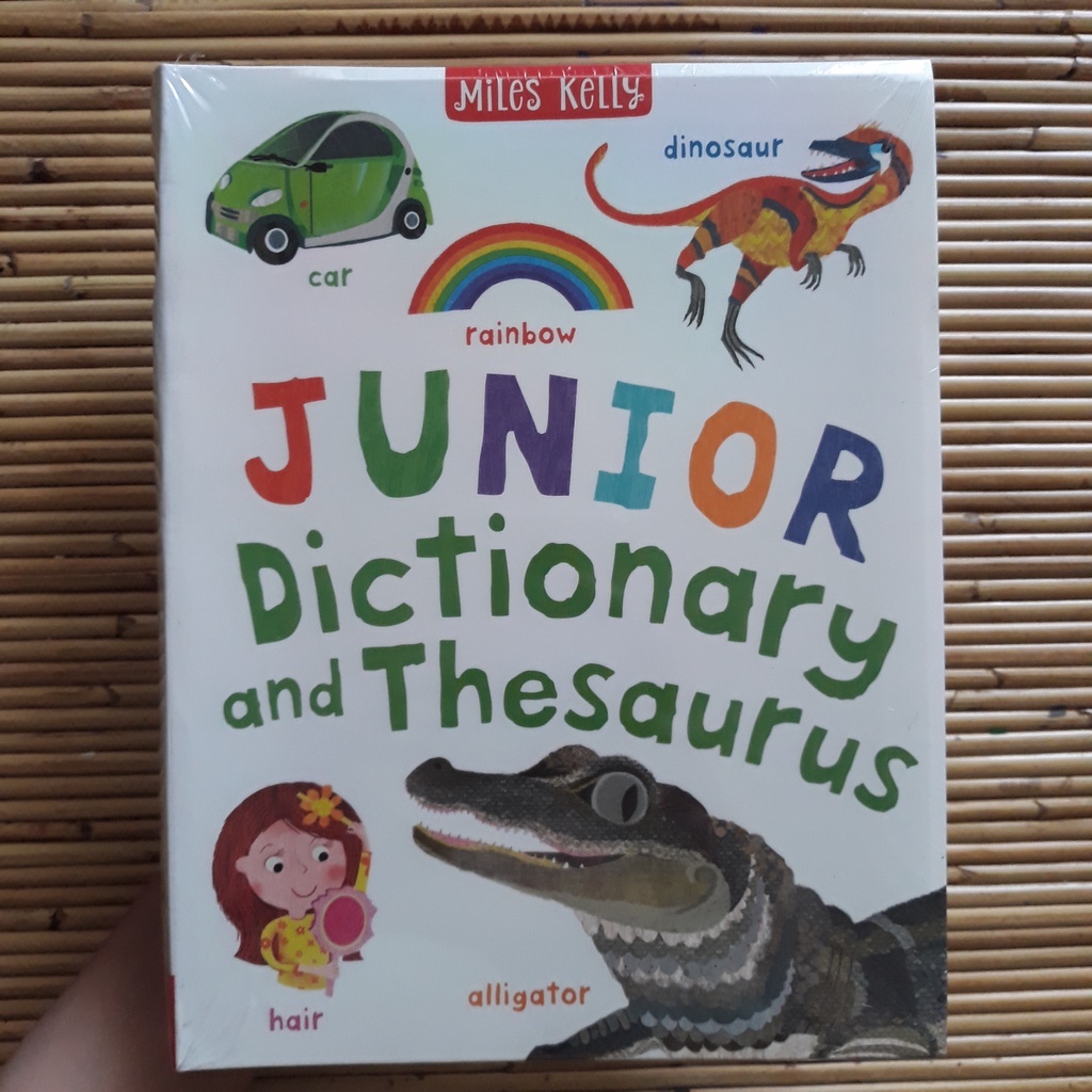 Jual Junior Dictionary and Thesaurus Miles Kelly Original Buku Anak