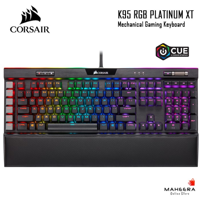 Jual Corsair K95 Rgb Platinum Xt Mechanical Gaming Keyboard | Shopee Indonesia