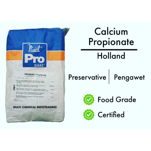 Jual CALCIUM PROPIONATE / Kalsium Propionat 250gr (Pengawet Makanan