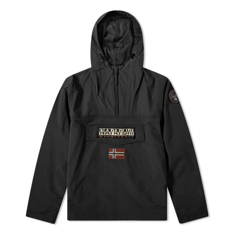 Jual Napapijri Rainforest Summer Jacket In Black Original | Shopee Indonesia