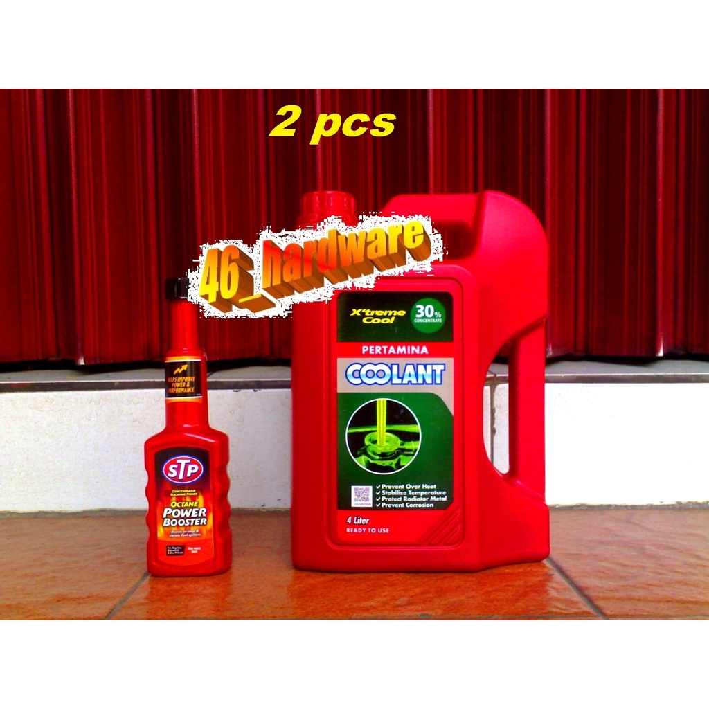 Jual STP OCTANE POWER BOOSTER addtive bensin PERTALITE PERTAMINA