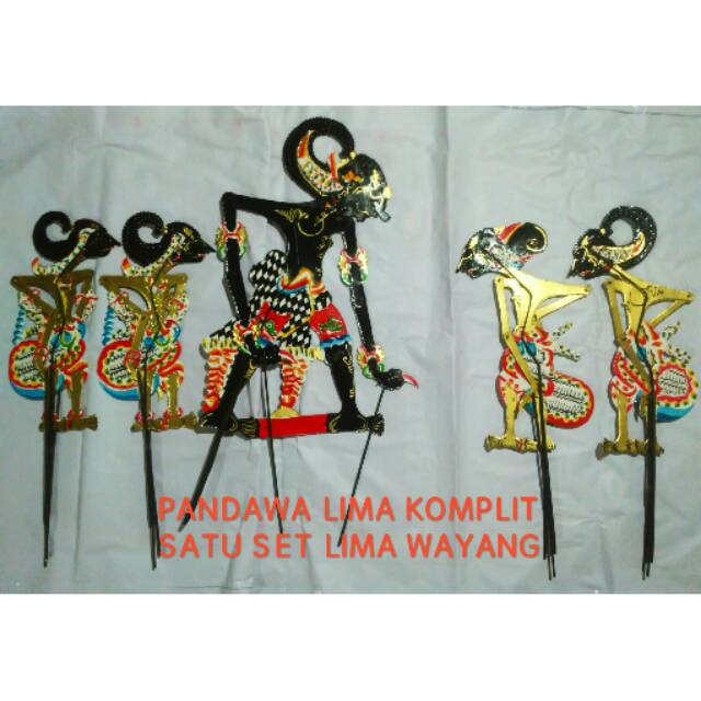 Pandawa Lima Nama Nama Wayang Dan Gambarnya