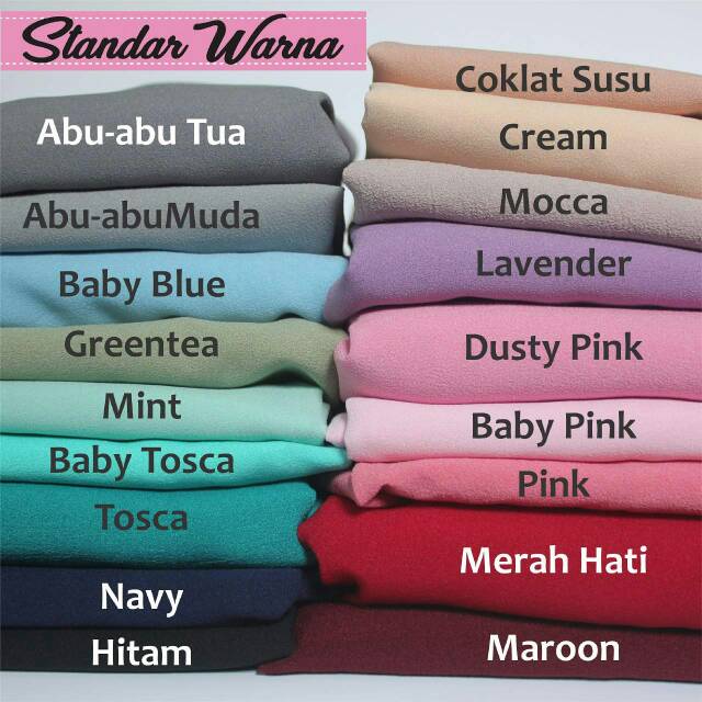 Jual Pashmina Instan Serut / Two Face / Jilbab Instan | Shopee Indonesia