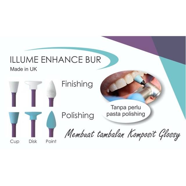 Enhance Bur // Polishing Composite // Komposit Shopee Indonesia
