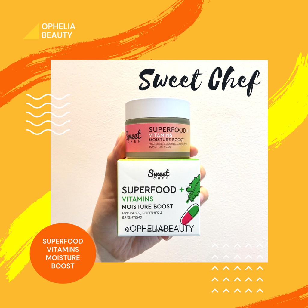 Jual SWEET CHEF Superfood Vitamins Moisture Boost (50ml) Indonesia