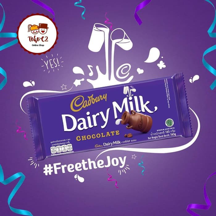 Jual Promo Coklat Cadbury Dairy Milk 165Gr | Shopee Indonesia