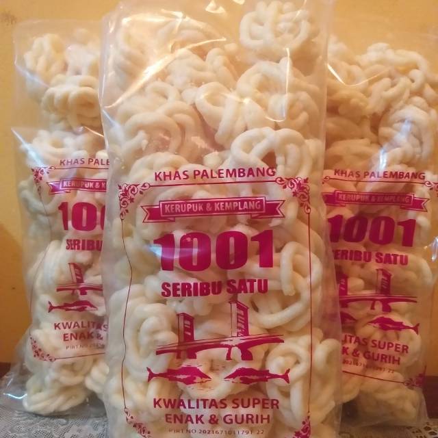 KRUPUK IKAN KHAS PALEMBANG ASLI / KERUPUK SANGGUL 250gram Shopee