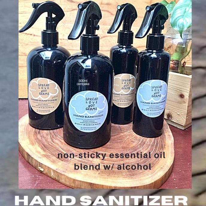 Jual Hand Sanitizer & Disinfectant Bali Scents In 500Ml Spray Bottle